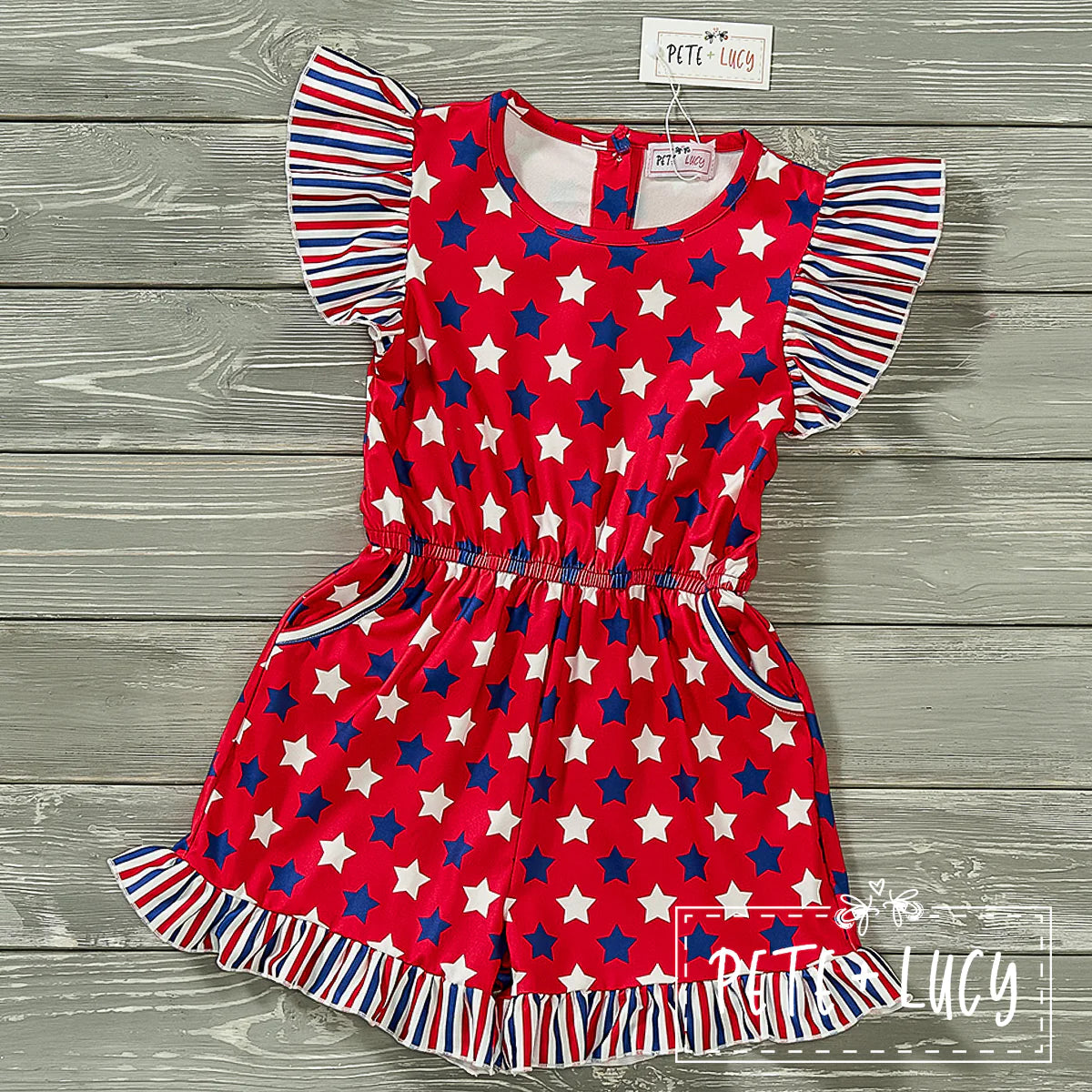 Pre-Order Home Of The Brave Jumpsuit by Pete + Lucy