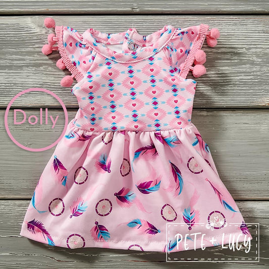 Dreamy Dream Catcher Dolls Dress by Pete + Lucy