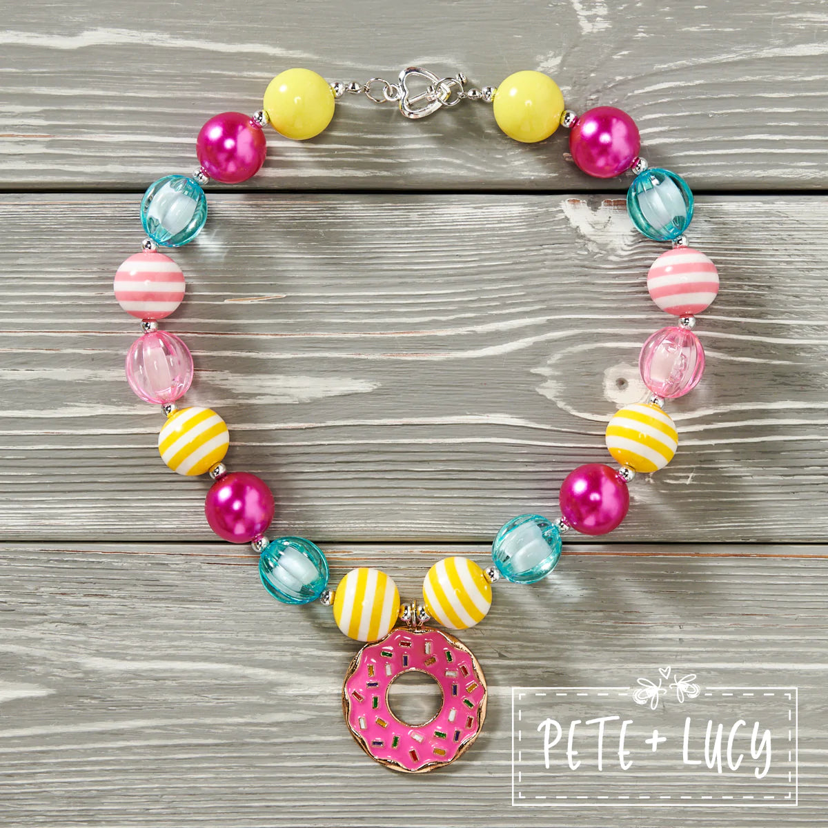 Donuts for All Chunky Necklace by Pete + Lucy