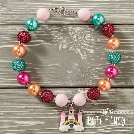 Unicorn Fluff Necklace by Pete + Lucy