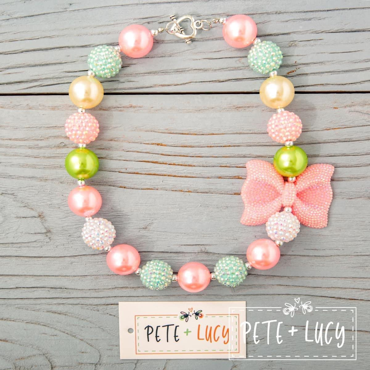 Sweet Emerald Chunky Necklace by Pete + Lucy