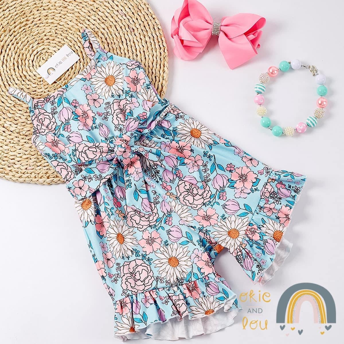 Bloom with Grace Jumpsuit by Okie & Lou