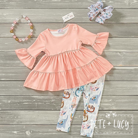 Into the Wild 2-Piece Set by Pete + Lucy (Solid Top)
