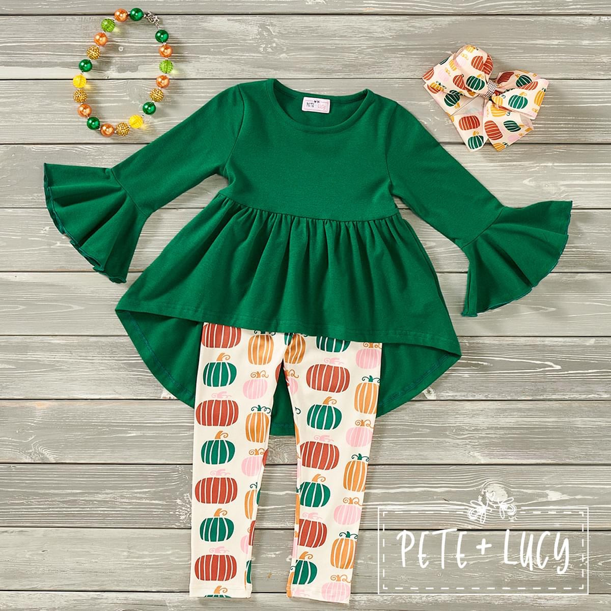 Smashin’ Pumpkins 2-Piece Set by Pete + Lucy