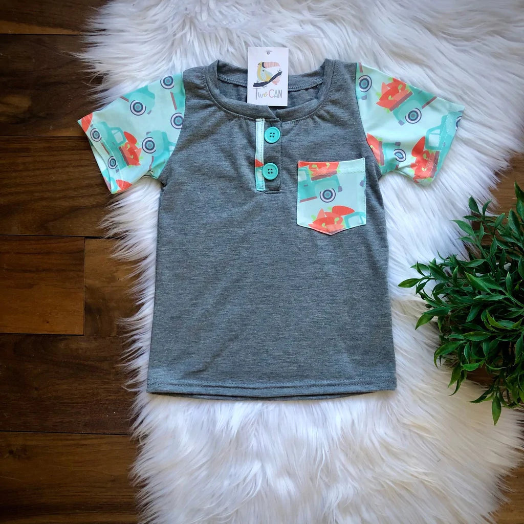 Carrot Truck Pocket Tee by TwoCan