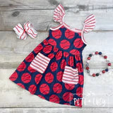 Take Me Out to the Ballgame Dress by Pete + Lucy