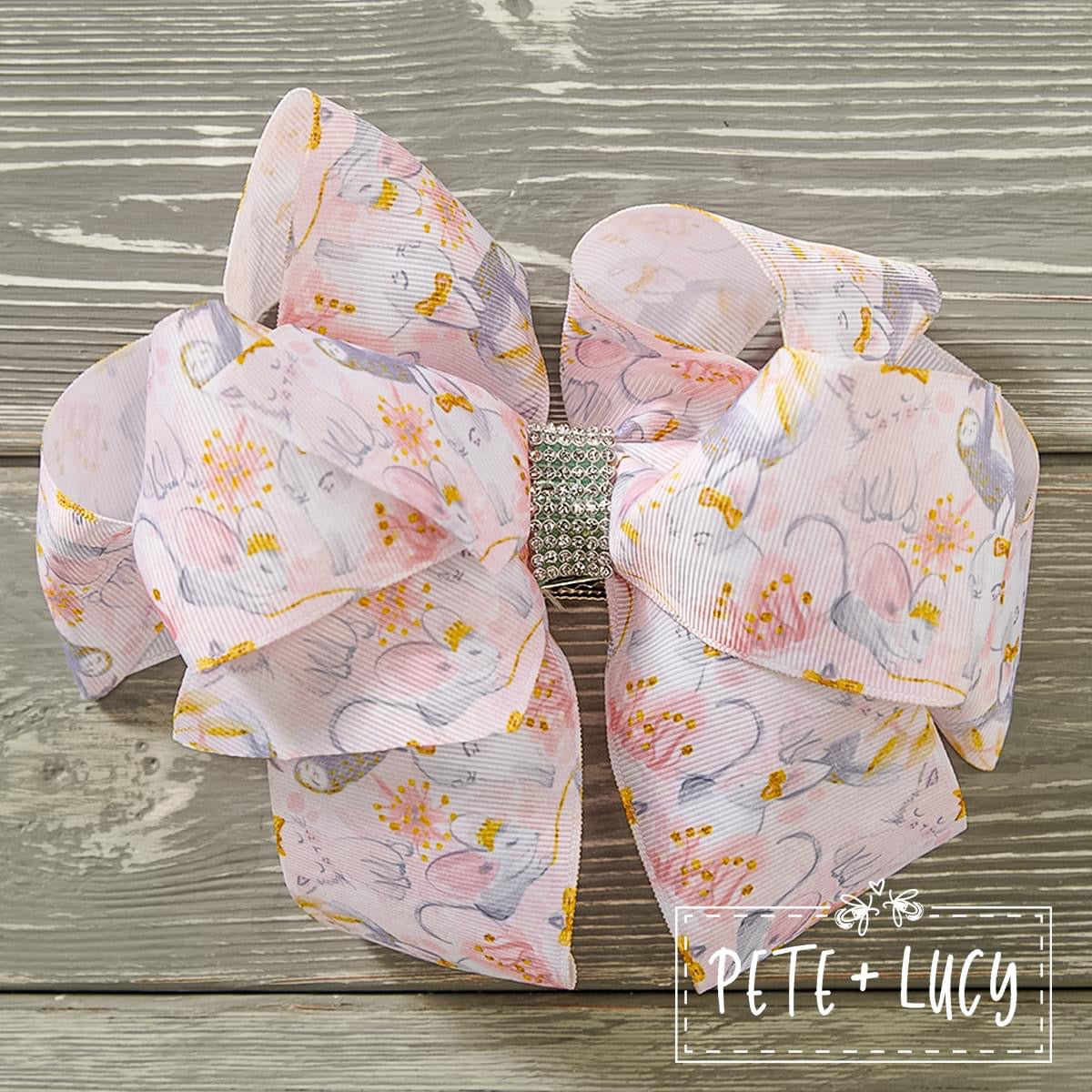 Furry Friends Deluxe Bow by Pete + Lucy