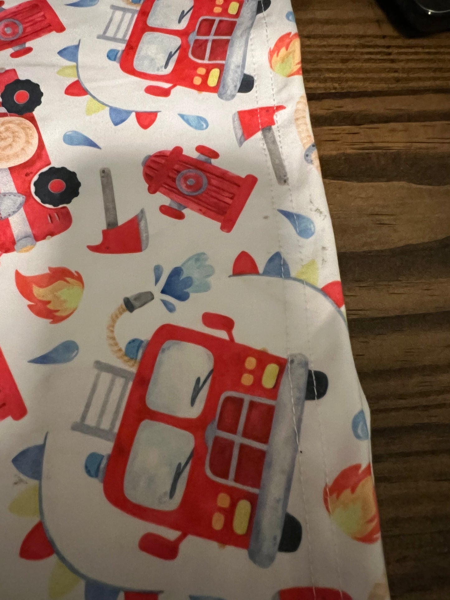 My Big Red Fire truck Tee by Pete + Lucy