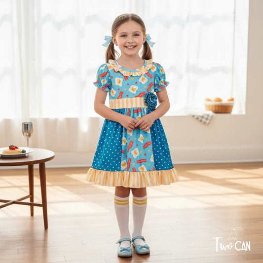 Eggs & Bacon Dress By TwoCan