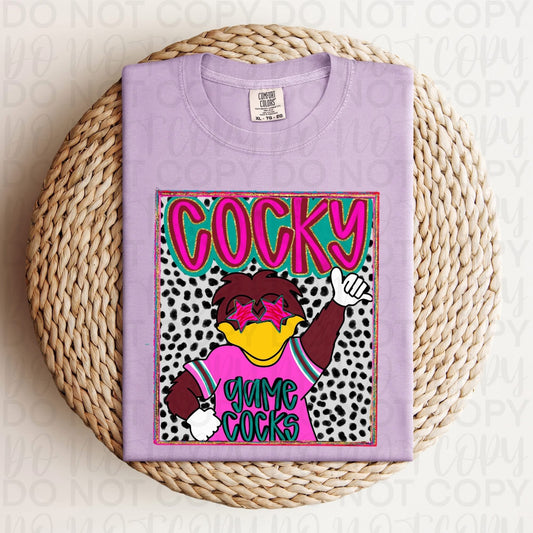 Cocky Graphic Tee (Adult) (As Pictured)