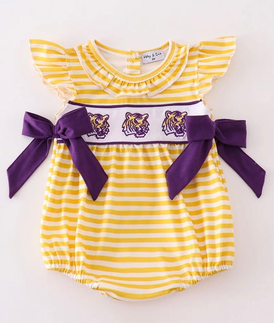 Yellow Tiger LSU Girls Bubble