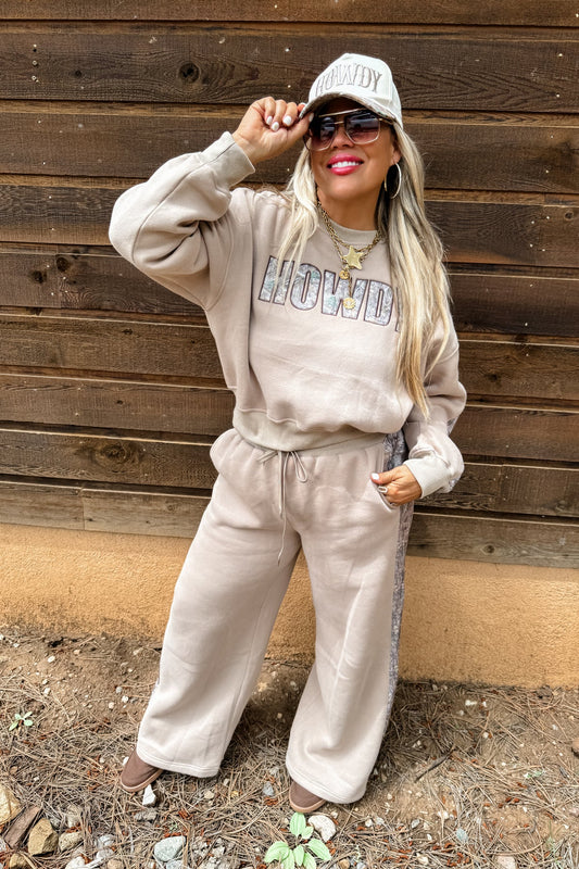 Howdy Camo Pant Set