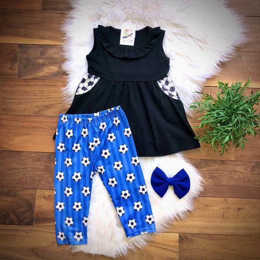 Soccer Capri Pants Set by TwoCan
