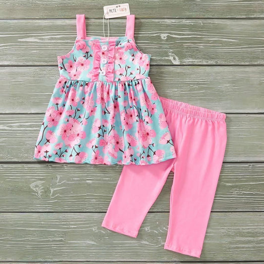 Cherry Blossom Capri Set By Pete + Lucy