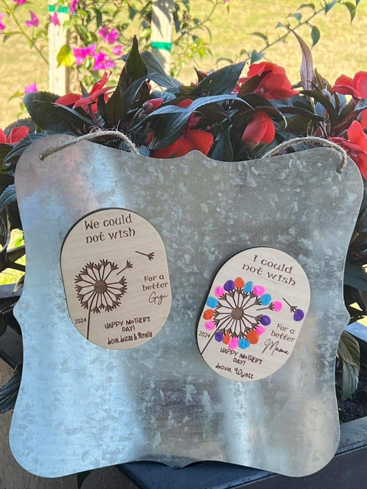 Mothers Day Finger Print Magnets