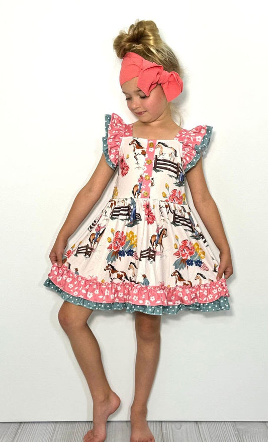 Calamity Jane Dress by Clover Cottage