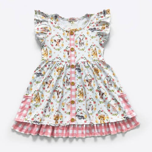 Farm Babies Dress by Clover Cottage