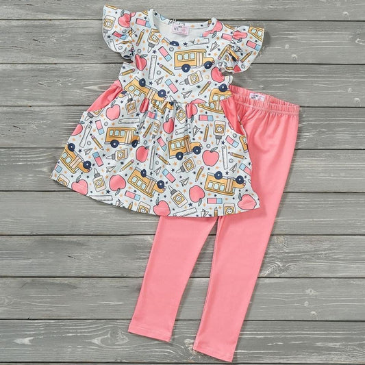 Pre-Order School Days Pants Set by Pete + Lucy