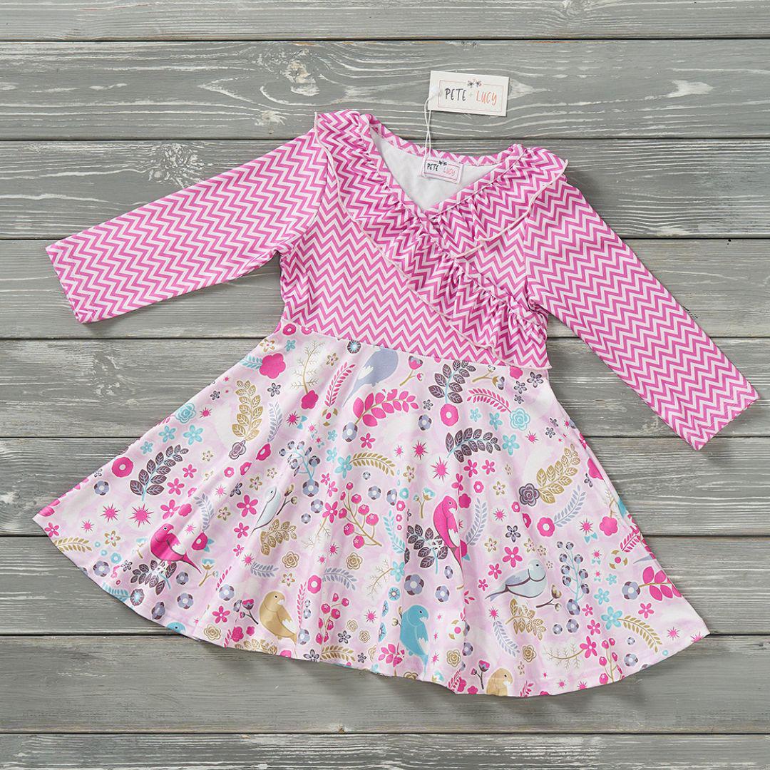Birdsong Blooms Dress by Pete + Lucy