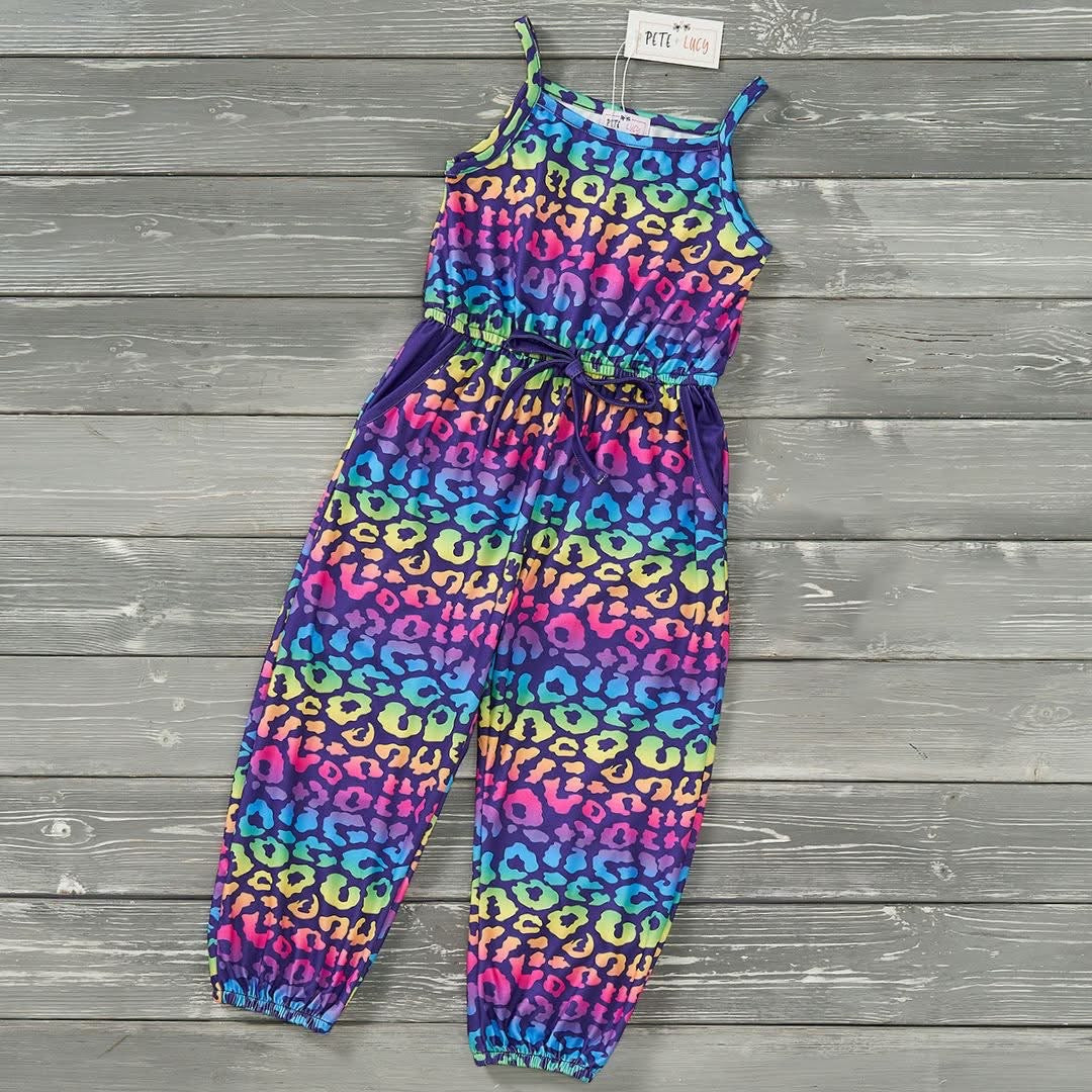 Neon Safari Jumpsuit By Pete + Lucy