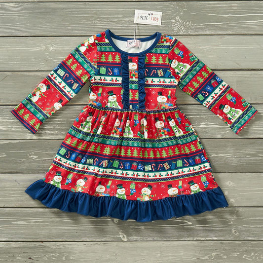 Festive Frosty Dress by Pete + Lucy