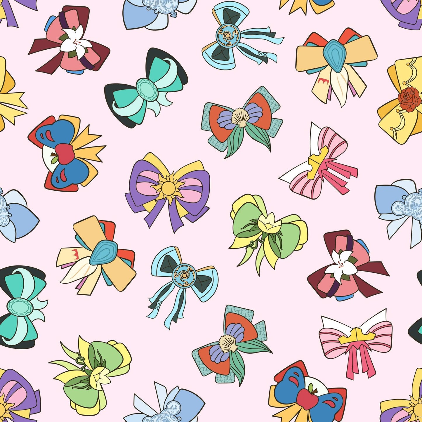 Pre-Order Princess Bows Pants Set