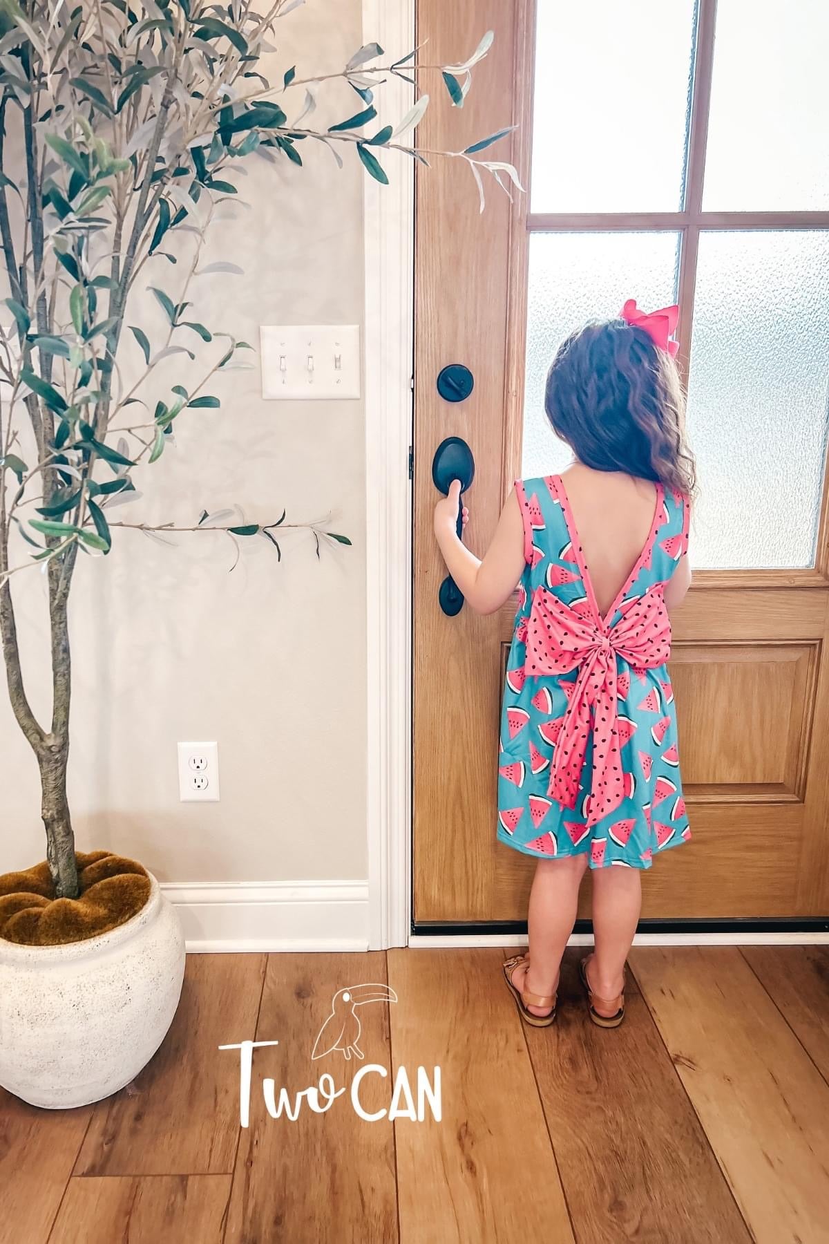 Pre-Order Watermelon Bow Back Dress by TwoCan