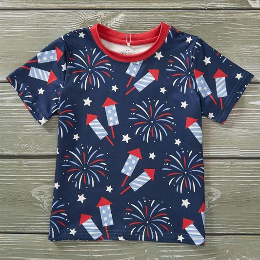 Pre-Order Firecracker Fizz Boys Tee By Pete + Lucy
