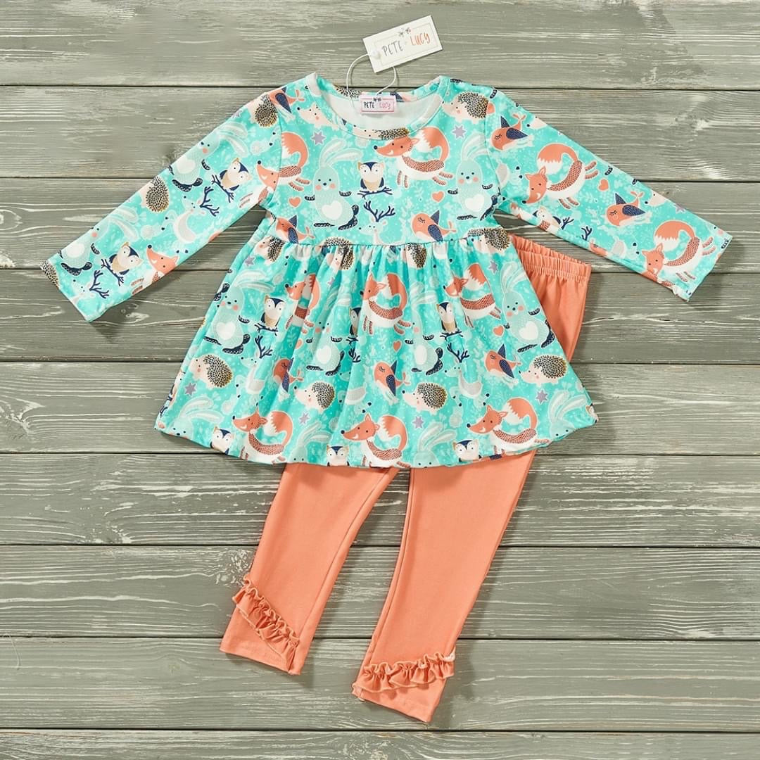 Friends For Life Pants Set by Pete + Lucy
