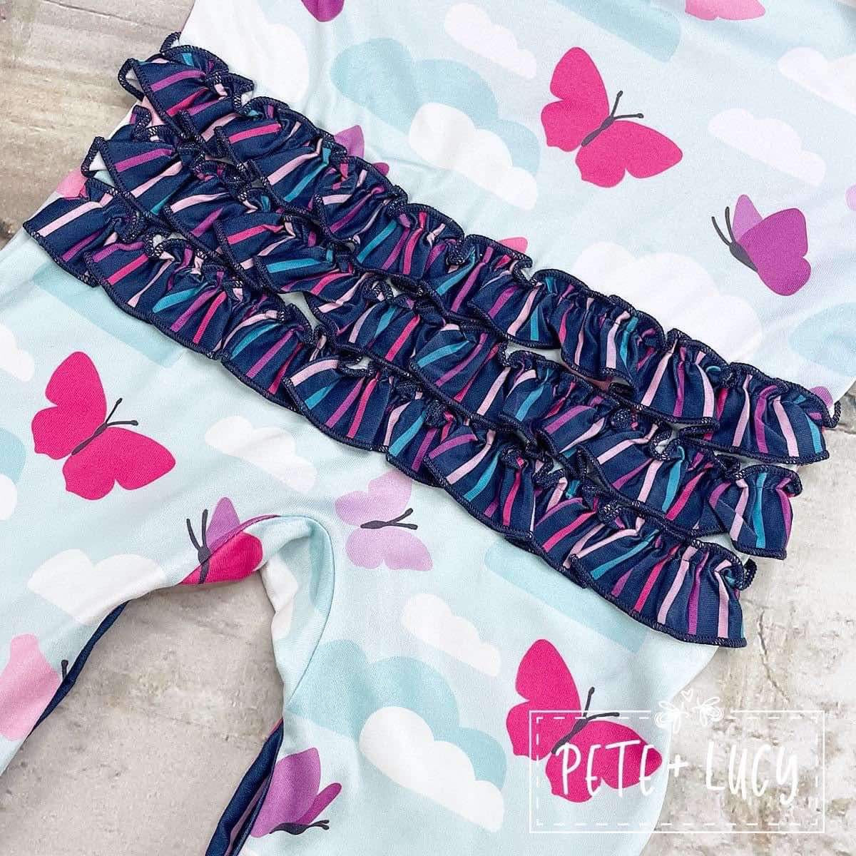 Come Fly With Me Infant Romper by Pete + Lucy