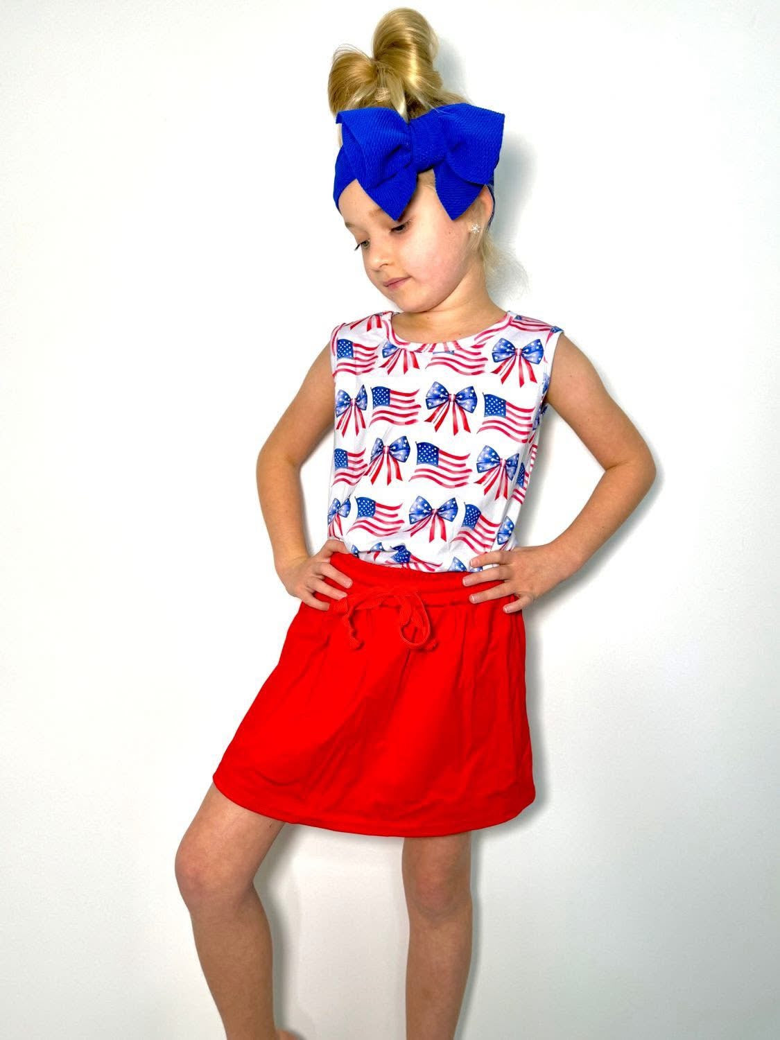 American Coquette Skort Set By Clover Cottage