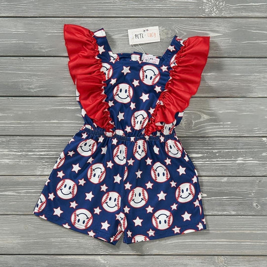 Home Run Jumpsuit by Pete + Lucy