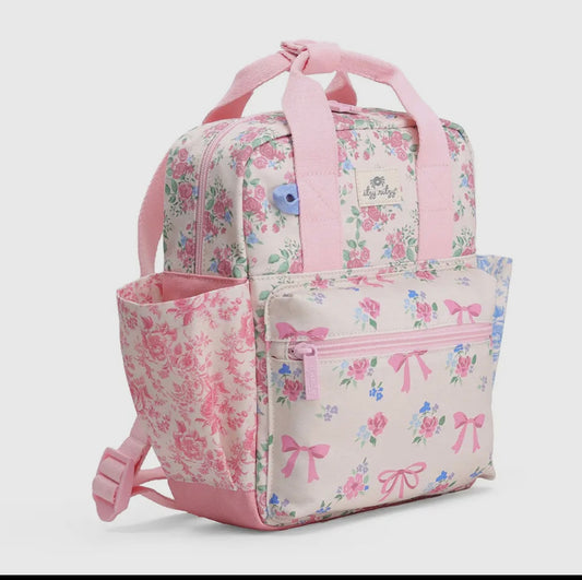 Itzy Ritzy Backpack Ribbons & Roses