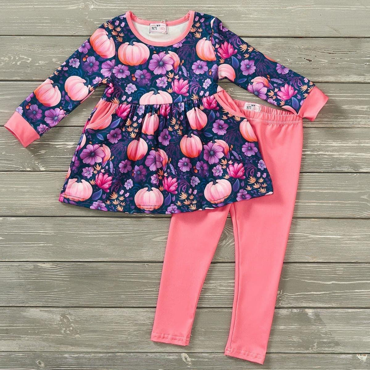Pink Berry Patch Pants Set by Pete + Lucy