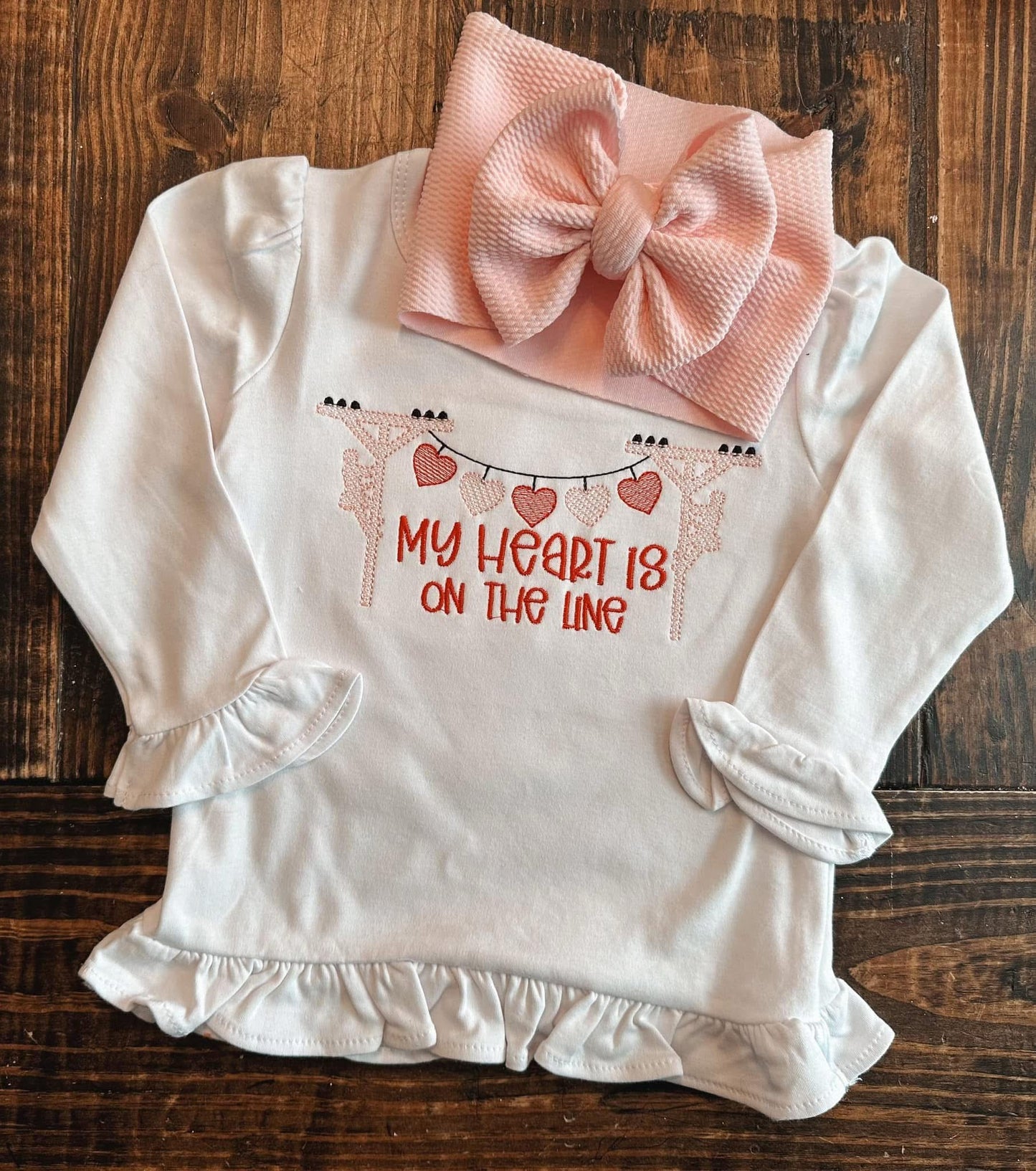 Embroidered Valentine Tees ♥️💗