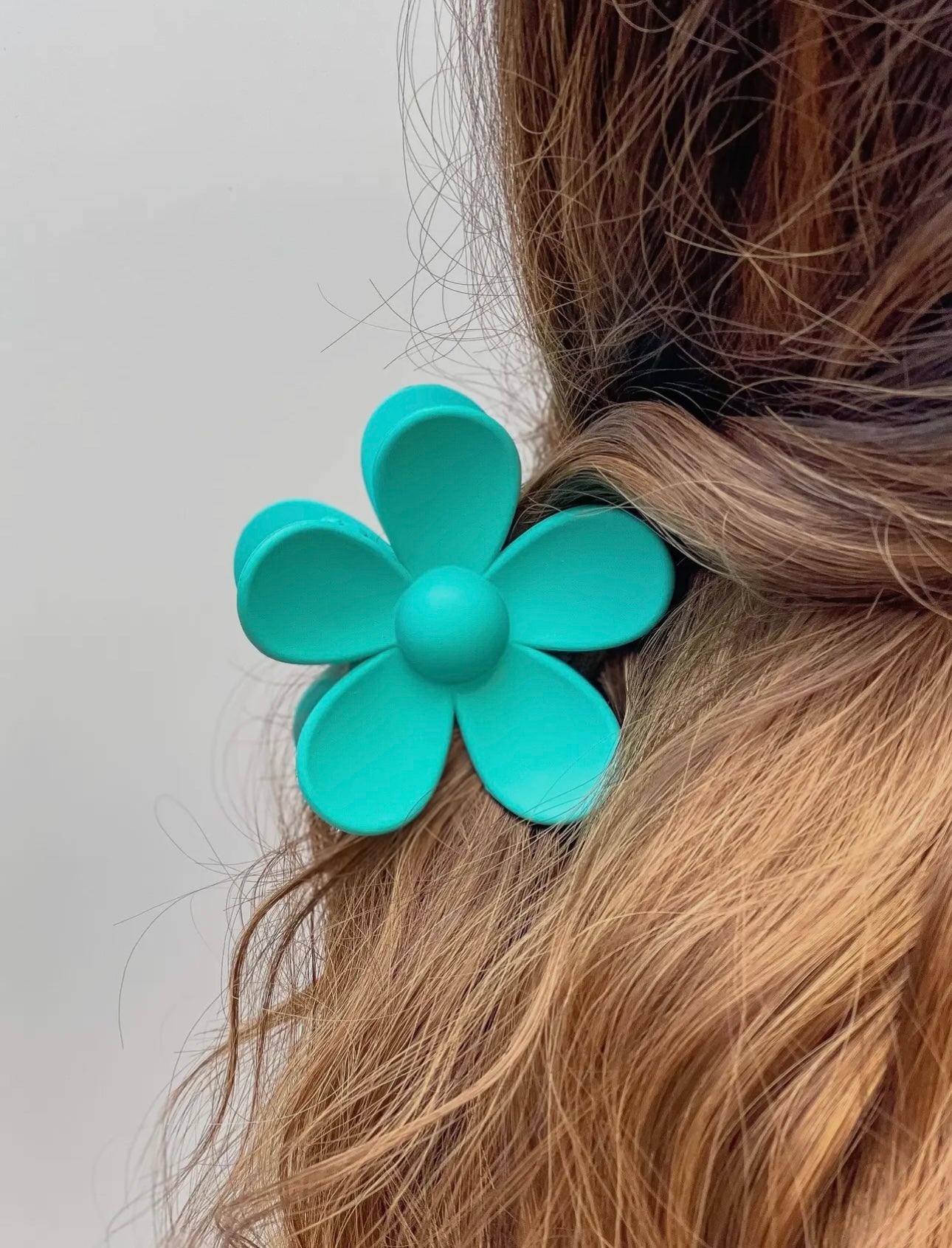 Flower Shaped Hair Clips