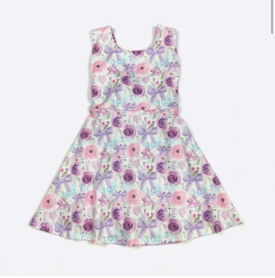 Rosette Coquette Athletic Dress By Clover Cottage