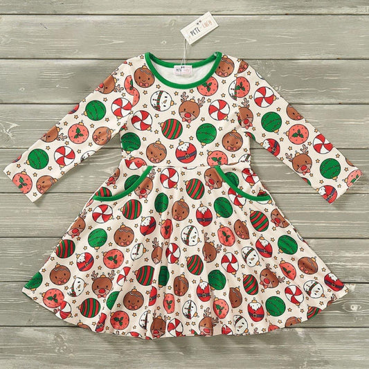 Christmas Ornaments Dress by Pete + Lucy