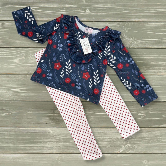 Cool & Crisp Gardens Pants Set by Pete + Lucy