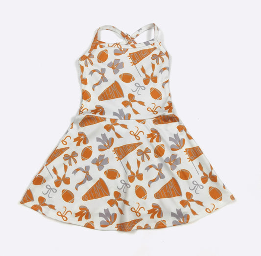 Go Team! Athletic Dress By Clover Cottage