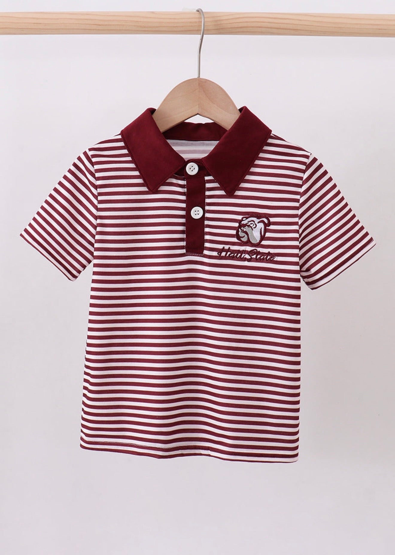 Mississippi Hail State Stripe Top