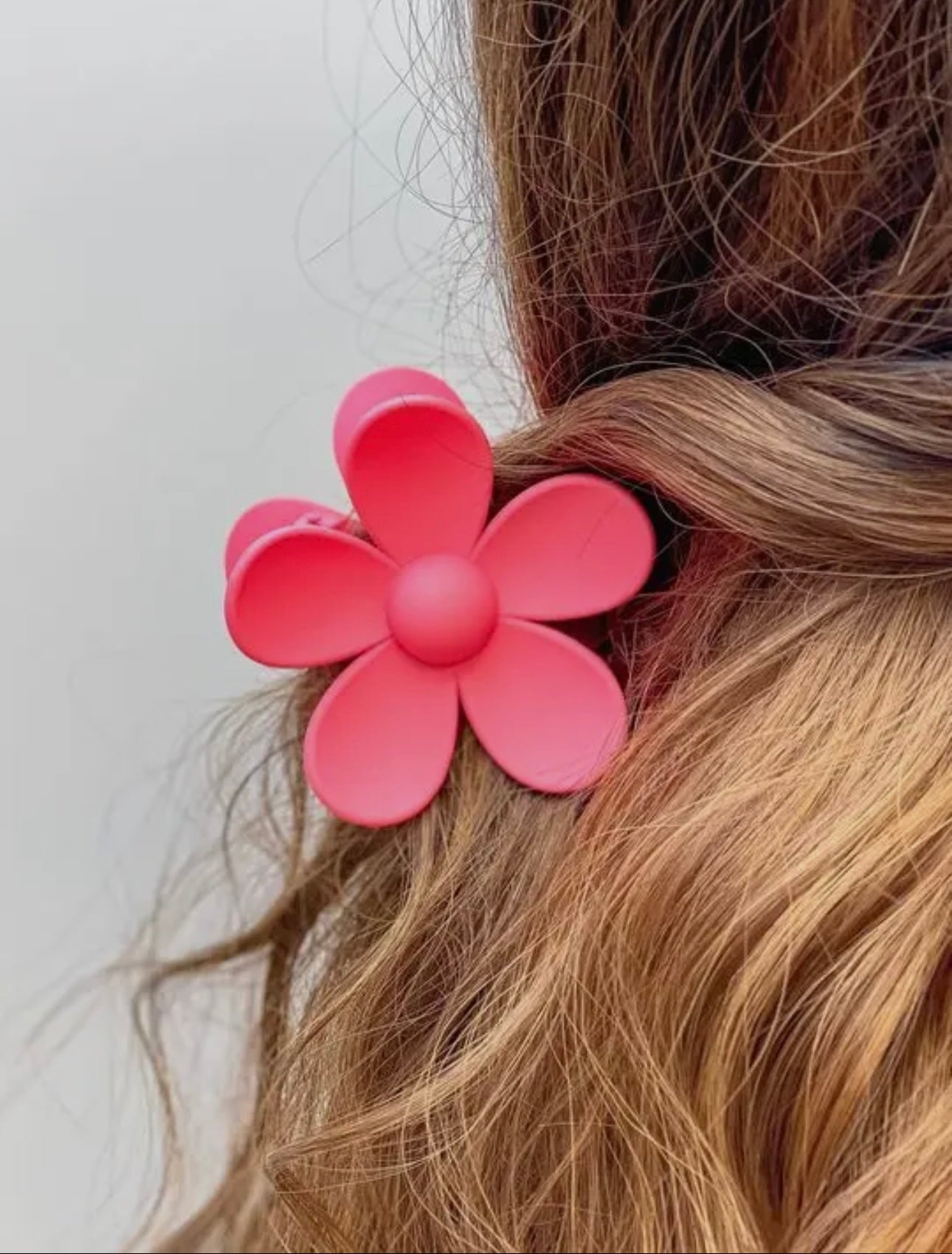 Flower Shaped Hair Clips