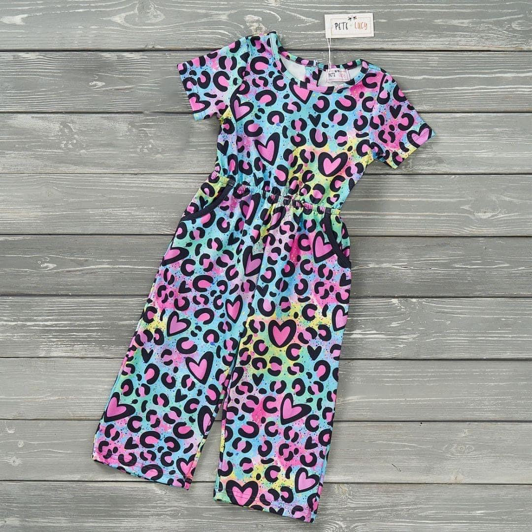 Leopard Love Jumpsuit by Pete + Lucy