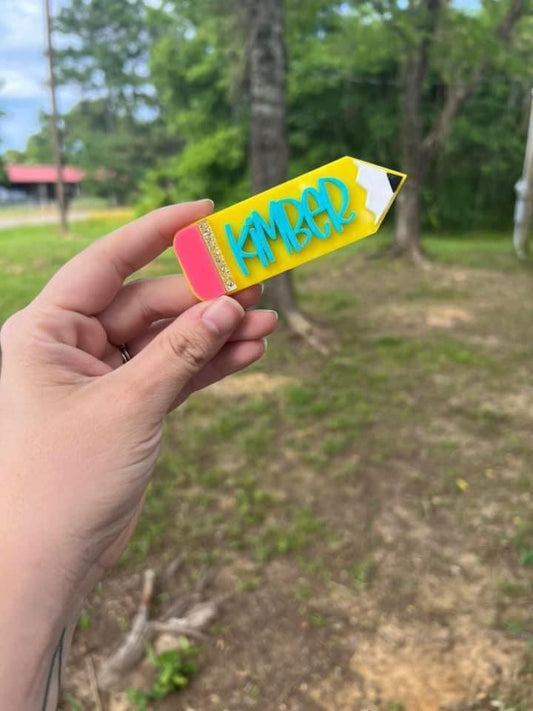 ✏️ Pencil Hair Clip ✏️