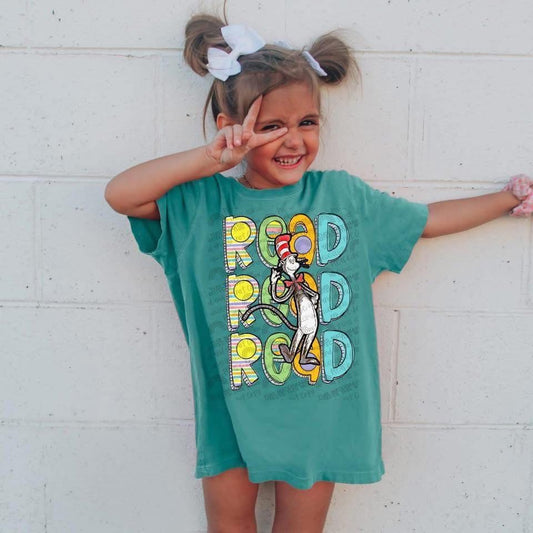 Read Read Read Graphic Tee