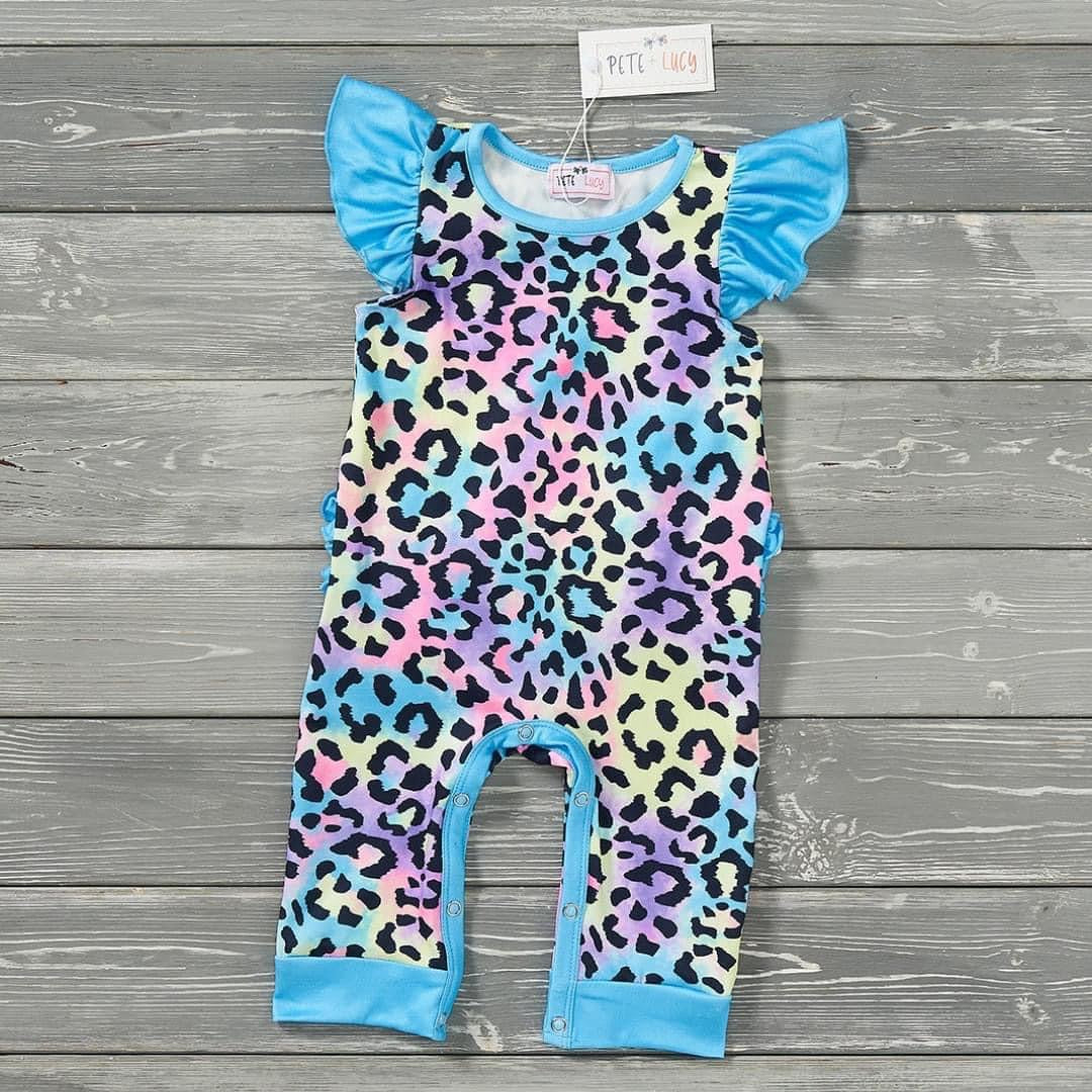 Feline Flair Infant Romper by Pete + Lucy