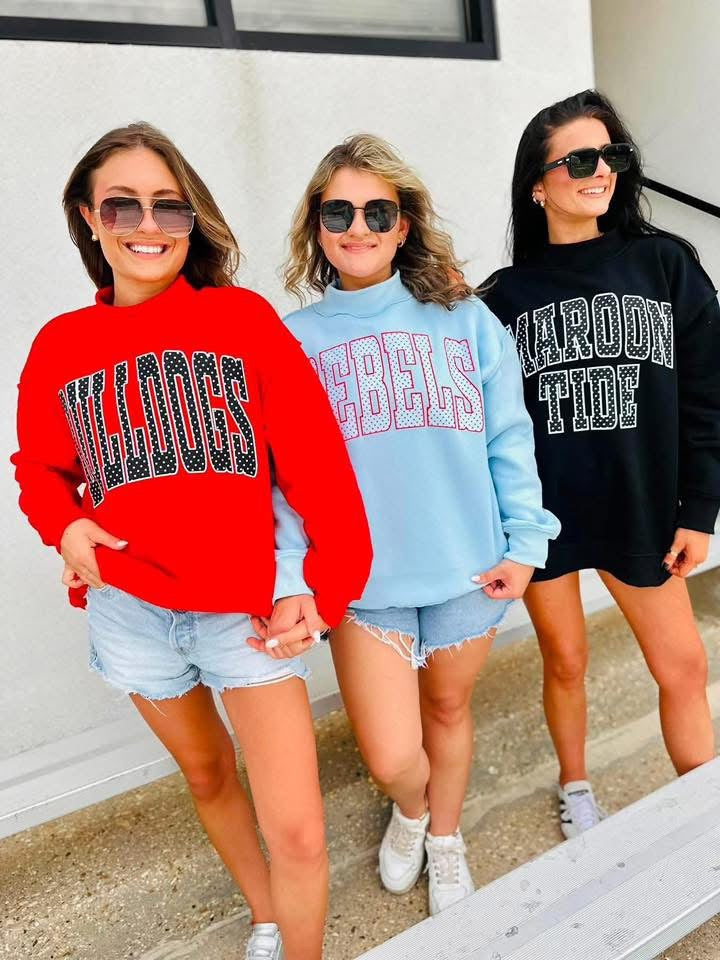 Polka Dot Sweatshirt (Adult)