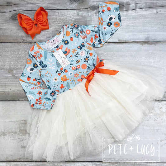 Birds & Bloom Tulle Dress by Pete + Lucy