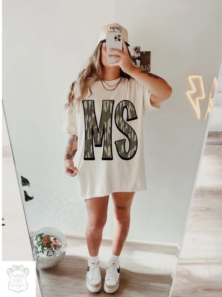 Camo State Tees