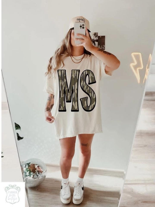 Camo State Tees